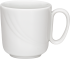 Spezialbecher DONNA SENIOR, 0,30 ltr., weiß mit Relief