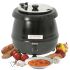 Partytopf, 9 ltr., schwarz 