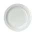 Dessertteller flach rund, Ø 19,5 cm, Duroplast weiß