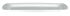 Teller SAVOY flach rechteckig Fahne, 35 x 24,5 cm, weiß