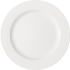 Teller BONN/BISTRO flach rund Fahne, Ø 19 cm, weiß