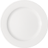 Teller BONN/BISTRO flach rund Fahne, Ø 20 cm, weiß