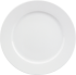 Teller FINE DINING flach rund Fahne, Ø 21 cm, weiß