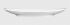 Teller MERAN 5234 flach oval coup, 21 cm, weiß