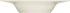 Teller PURITY tief rund Fahne, Ø 24 cm, creme