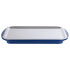 Thermo-Tablett-Set 6-teilig blau, 43 x 29 cm, Edelstahl/transparent
