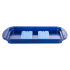 Thermo-Tablett-Set 6-teilig blau, 43 x 29 cm, Edelstahl/transparent