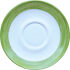 Untertasse BRUSH GREEN rund, Ø 14 cm