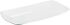 Platte TOKIO WHITE rechteckig, 30 x 18 cm, weiß