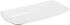 Platte TOKIO WHITE rechteckig, 36 x 26 cm, weiß