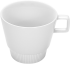 Obertasse COFFEE TASTING 0,25 ltr., weiß mit Relief
