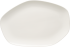Platte ALLURE oval asymmetrisch coup, 33 x 23 cm, creme
