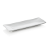 Sushi Board rechteckig, 26,5 x 9 cm, weiß