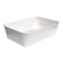 Thekenschale, 34 x 25 cm, Duroplast weiß