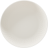 Teller PURITY REFLECTIONS flach rund coup, Ø 27 cm, creme mit Relief