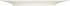 Teller PURITY flach rund Fahne, Ø 24 cm, creme