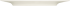 Teller PURITY flach rund Fahne, Ø 26 cm, creme