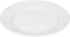 Teller SMART flach rund Fahne, Ø 25cm, weiß