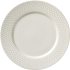 Teller PURITY REFLECTIONS flach rund Fahne, Ø 17 cm, creme mit Relief