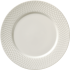 Teller PURITY REFLECTIONS flach rund Fahne, Ø 22 cm, creme mit Relief