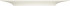 Teller PURITY REFLECTIONS flach rund Fahne, Ø 24 cm, creme mit Relief