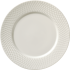 Teller PURITY REFLECTIONS flach rund Fahne, Ø 24 cm, creme mit Relief