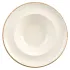 Teller SEASONS tief rund breite Fahne, Ø 26 cm, OATMEAL