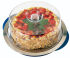 Thermo-Tablett-Set 6-teilig blau, Ø 35 cm, Edelstahl/transparent