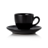 Espressotasse VIDA NIGHT mit Untertasse, schwarz