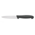 Universal-Messer HACCP, 21,5 cm lang, Edelstahl, schwarzer Griff