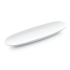 Servierplatte oval, 36 x 9,5 cm, weiß