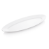 Servierplatte oval, 60 x 21,5 cm, weiß