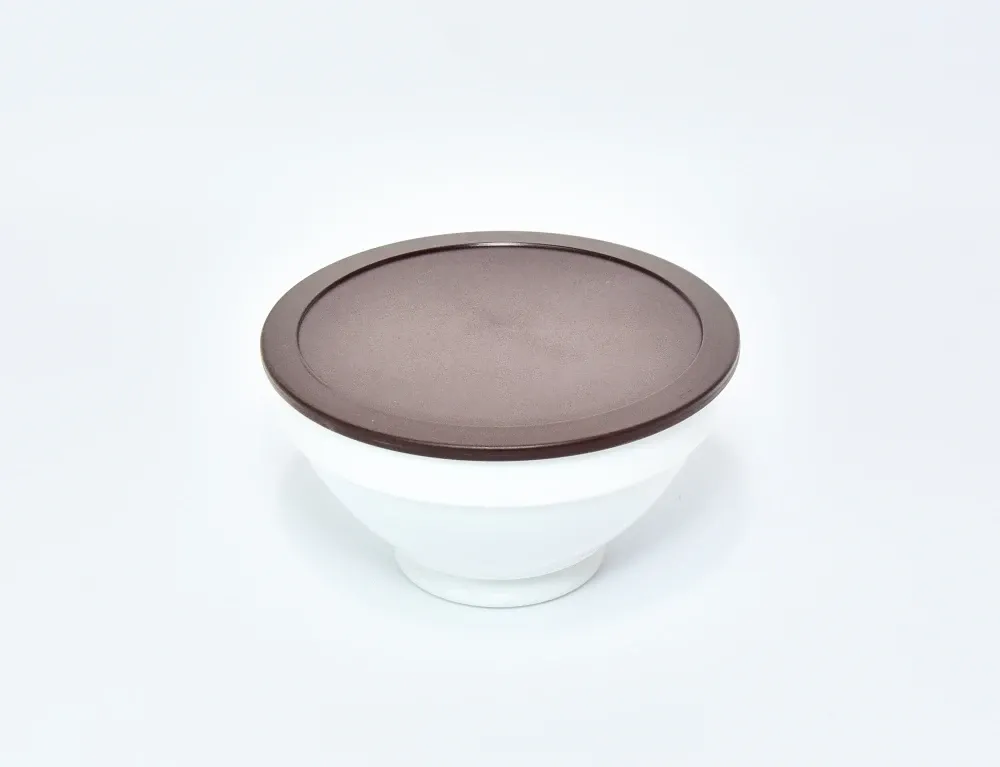 EURO-Deckel rund braun, Ø 14 cm, PP